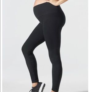 Blanqi Sport Support Hipster Cuffed maternity leggings